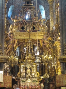 Der Hochaltar in der Kathedrale